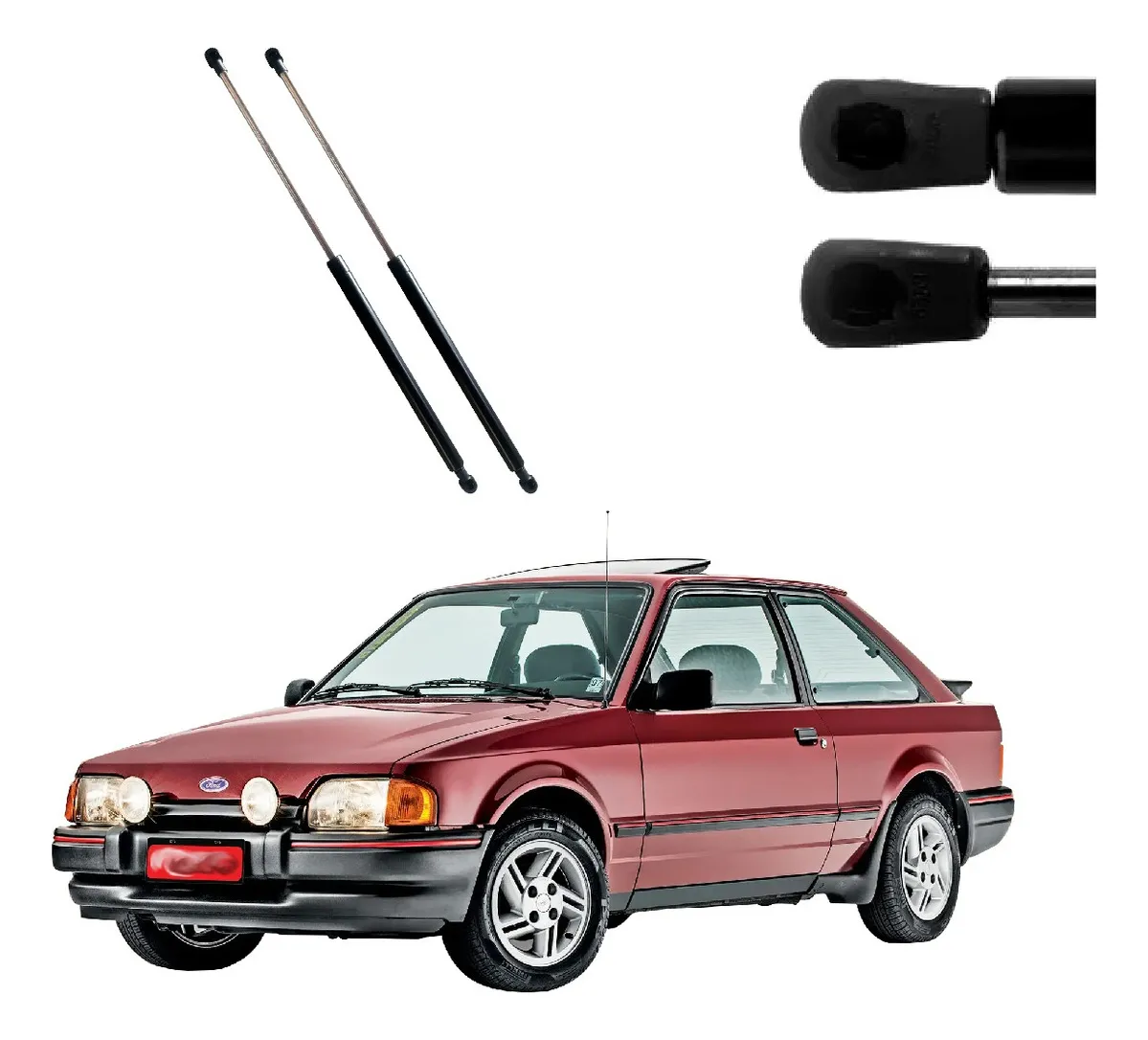 Amortecedor Tampa Trás Escort 1984-1992