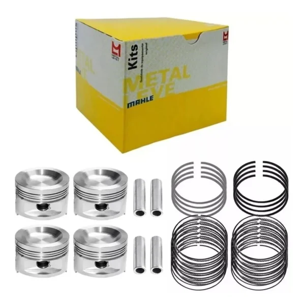 Pistão Com Anéis 0,50 Corolla 1.6 16v Gasolina Metal Leve