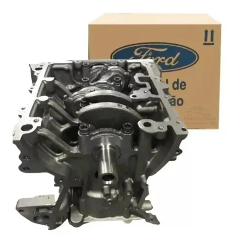 Bloco Motor Completo Ka 1.0 3 Cilindros 2014 A 2021 Original